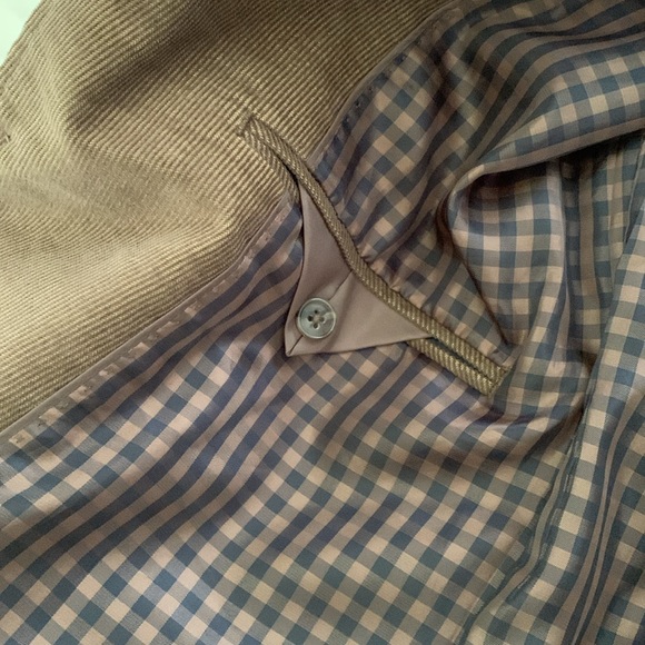 Men’s Deep Cognac Corduroy Sport Coat - Picture 11 of 11